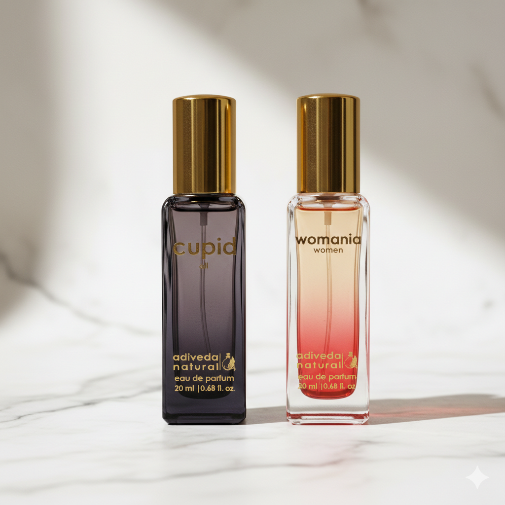 Cupid & Womania 20ml Combo Pocket Perfume for All