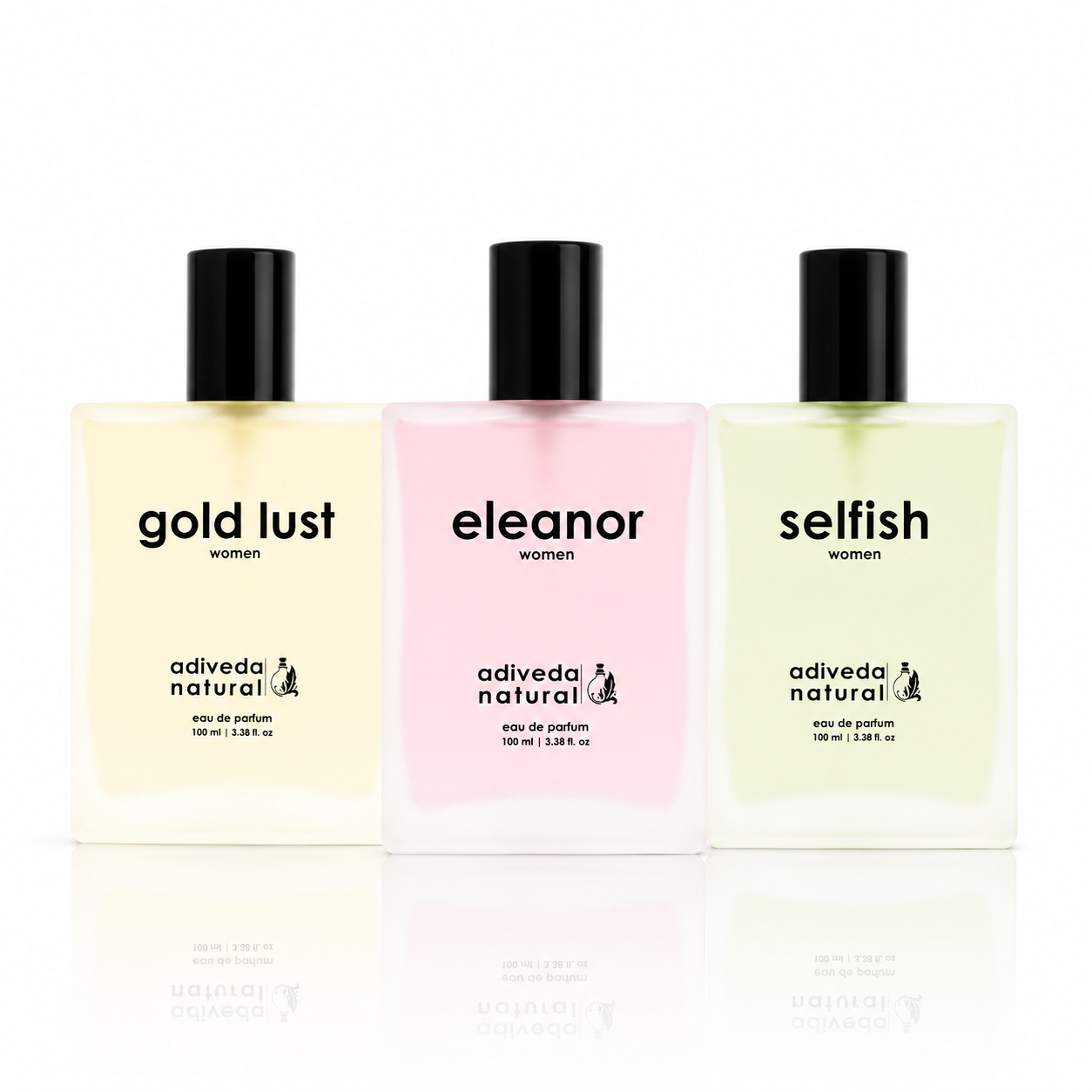 Office Wear Combo of 3 Long-Lasting Women's EDP Perfumes